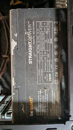 be quiet power supply 700 watt 80 plus