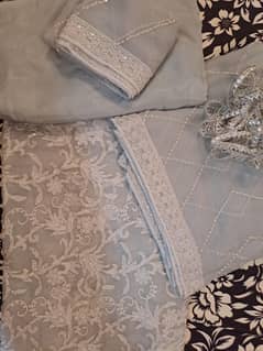 chiffon 4 piece suit