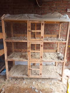 wood cage sale only 8 months used