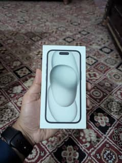 IPHONE 15 NON PTA JV 1 YEAR WARRANTY 64GB BLACK BRAND NEW