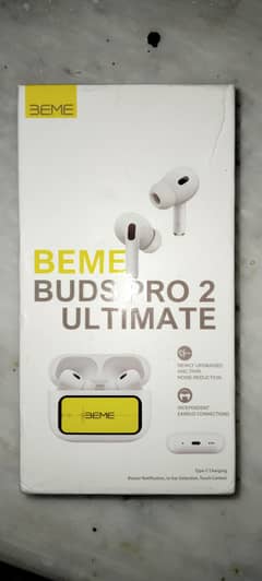 Anc Active noice cancelling beme display earbus 8/10 condition