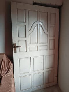 wood in door