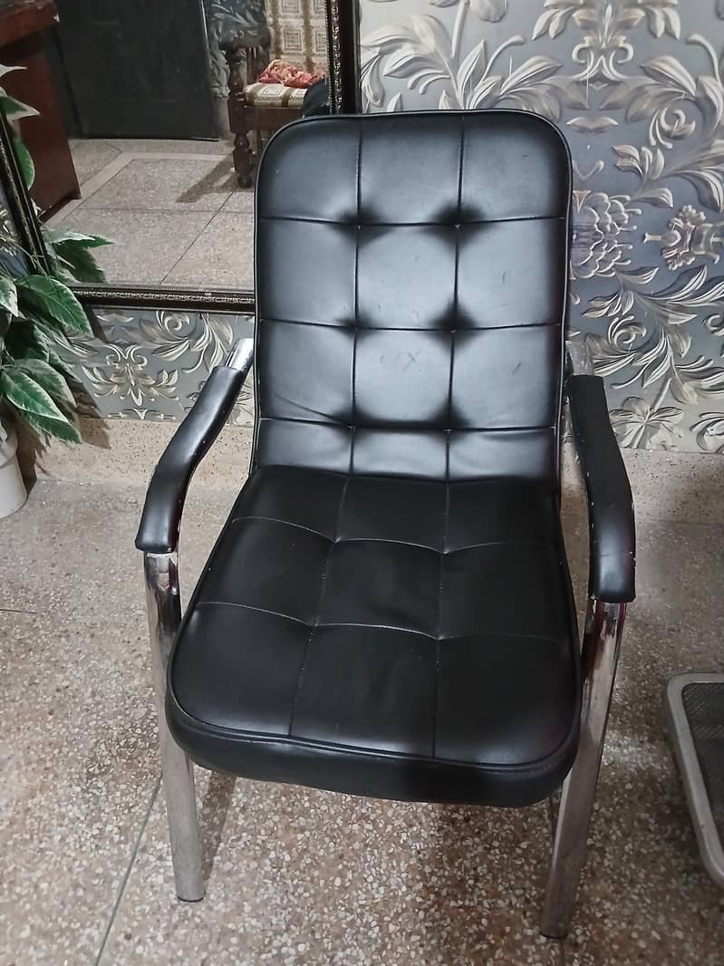chair and computer table 0