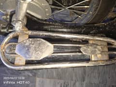 bike foot rest metal