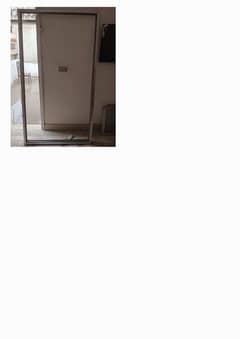 aluminium sliding door in good condition
