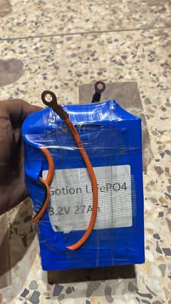 Lithium ion phosphate battery eve 12v 27ah powerfull battery