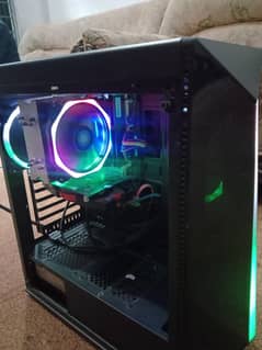RGB gaming pc i7-4 Gen 128 ssd 512 hard 8gb ram 1gb graphic card