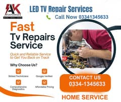 Led/ Lcd smart tv repairing  | Home Service available