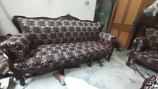 Sofa set//6 Seater sofa//Wooden Sofa//3+2+1 Seater