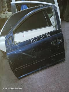 Toyota Vitz 1999-2004 Front Left Door - Toyota Platz Left Front Door