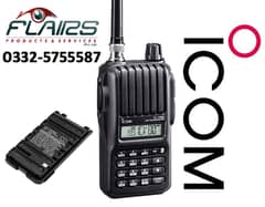 ICOM V80-E Handheld VHF walkie talkie heavy duty amateur/Marine radio