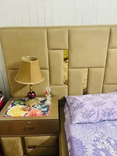 Beautiful Bed set / modern and classic