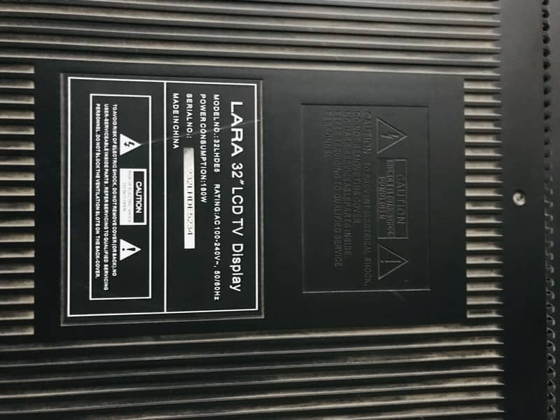 LARA lcd | condition best only panel issue 5
