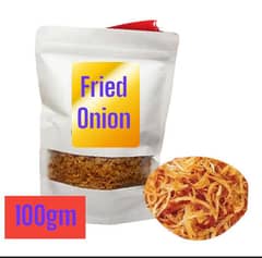 fried onions,fresh and crispy