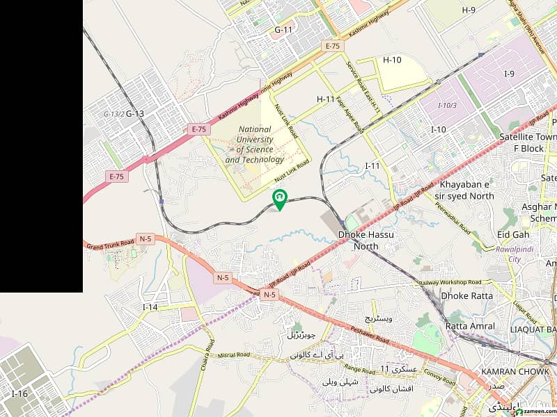 Corner + Extra Land Plot For Sale In I-12/2 Plot #132 | Front Open | VIP Location | Reasonable Price 0