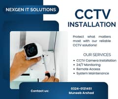 CCTV Camera installation