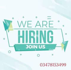 urgently Male female student and housewives required for office work