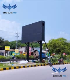 Outdoor SMD Screens/Pole Streamer/SMD Standee/Ads Commercial Display