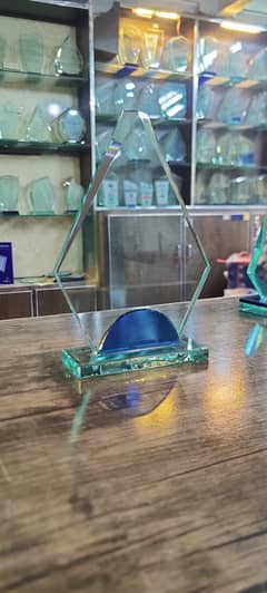 Award shield , Trophies / Glass shield award /school award trophies