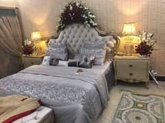 Par Day and short Time One BeD Room appaertment Available Bahria Town Phase 6 and 4 family apartment any time available
