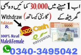 online jobs from Pakistan