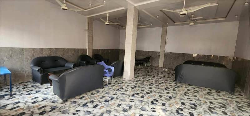 4 kanal Plot with Building on Main Express Way Interchange Big Front On Rent 8