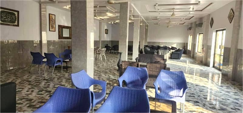 4 kanal Plot with Building on Main Express Way Interchange Big Front On Rent 9