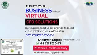 Sales Tax, Income Tax Return, Tax Consultant, FBR, Tax Filer, NTN,SECP