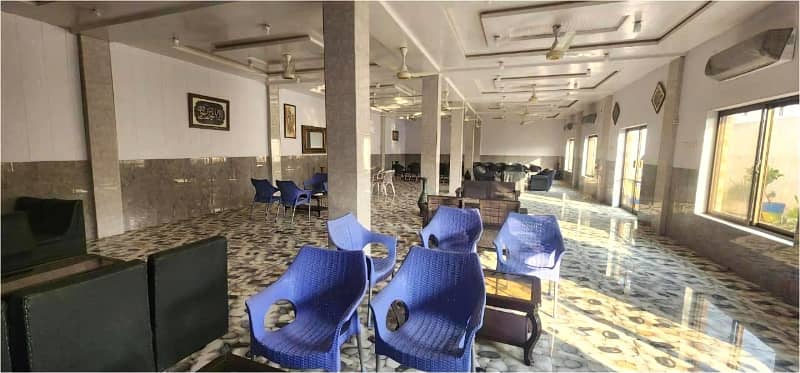 7 kanal Plot with Building on Main Express Way Interchange Big Front On Rent 4