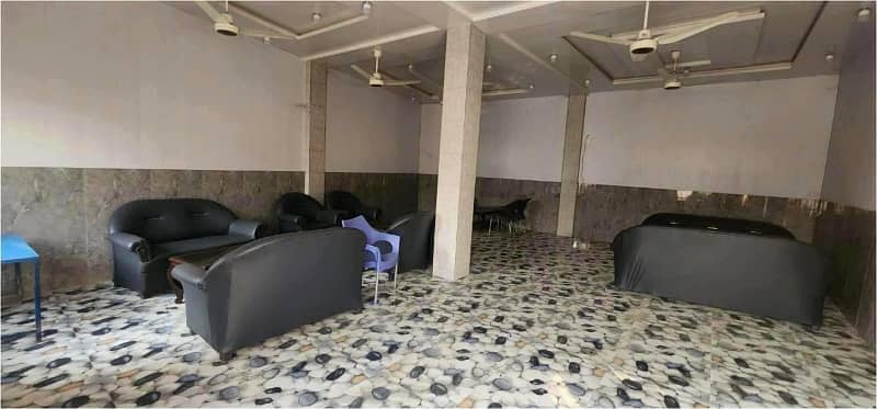 7 kanal Plot with Building on Main Express Way Interchange Big Front On Rent 5
