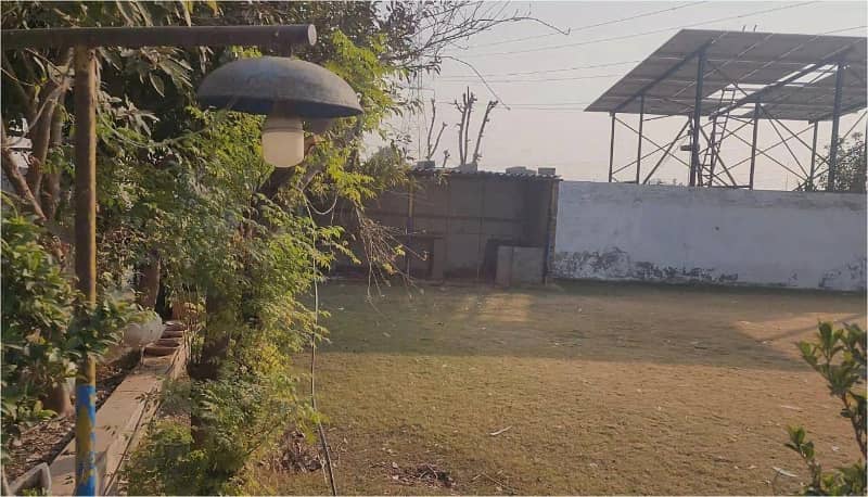 7 kanal Plot with Building on Main Express Way Interchange Big Front On Rent 10