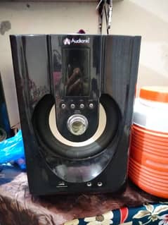 audionic rb 95 speaker+ woofer good condition