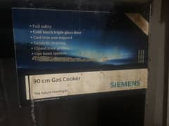 Siemens 90 cm gas cooker