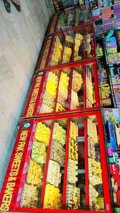 sweets and Bakers display counter