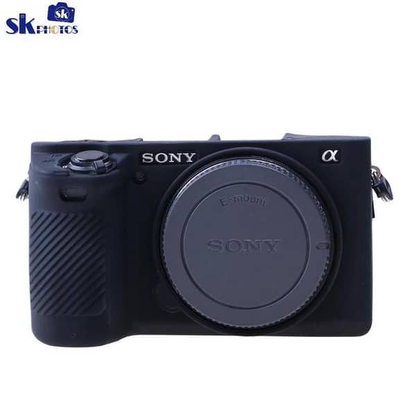 Camera Case for Sony Alpha A6500, Soft Silicone Protective Cover Housing Rubber Body Skin for Sony Alpha A6500 Black