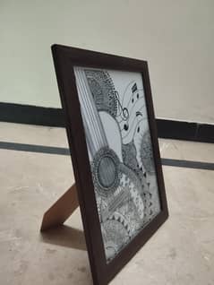 Guitar Sketch Art