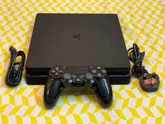 PLAYSTATION 4 SLIM 1TB UP FOR SALE IN 10/10 MINT CONDITION