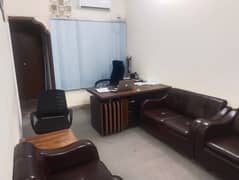 Fully furnished office space available for rent in garden town Lahore