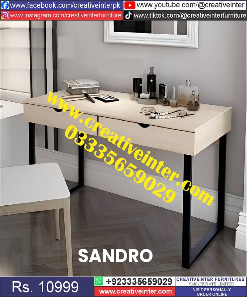 Office Table Study Table Working Desk Computer Gaming Table 2