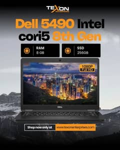 Dell Latitude 5490 | i5 8th Gen | 8GB RAM | 256GB SSD