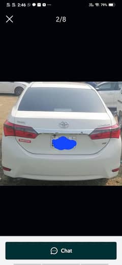 2017 front and back bumper for sale janion color white