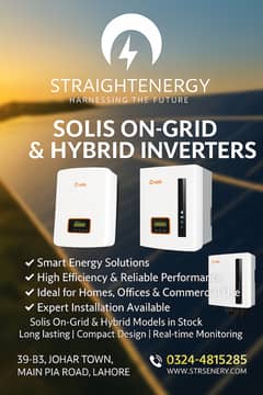 Solis On grid & Hybrid Inverters Solar Hybrid inverter