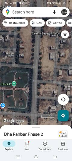 5 Marla plot available for sale in DHA 11 Rahber