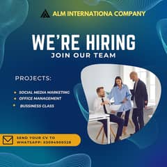 jobs available for male and female staff .