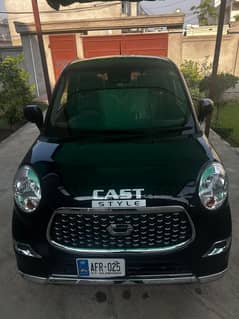 Daihatsu Cast Style 2023 in pearl black color