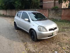 Toyota vitz 2001 model registration 2007