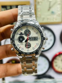 Edifice Casio Dual time Watch