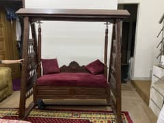 Wooden Sofa Style Jhula