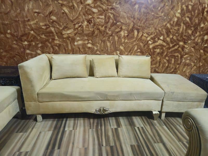 SOFA SET + DAINING TABLE + BINGARA + TABLES 1
