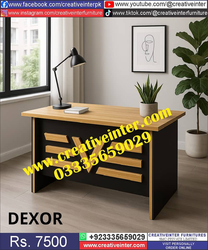 Office Table Study Table Working Desk Computer Gaming Table 12